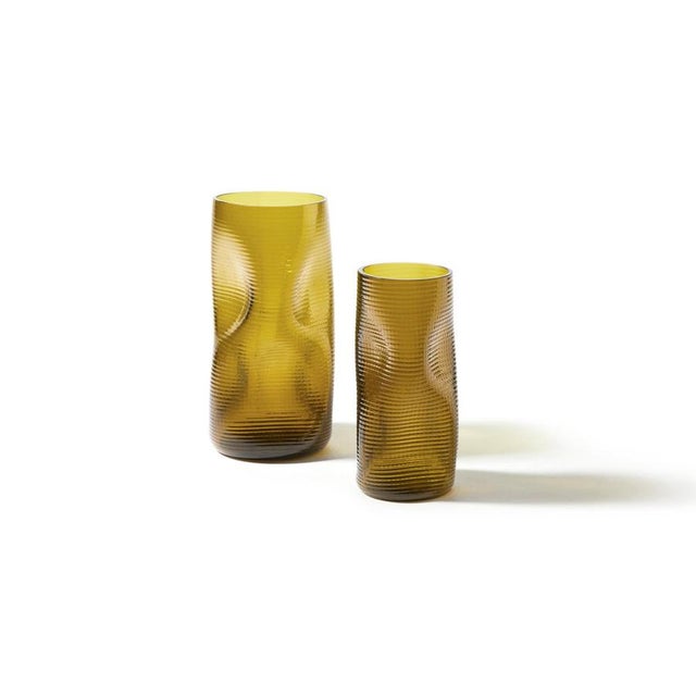 Coral Vases from Cassina, Set of 2 For Sale - Image 4 of 11