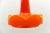 Orange Vintage Orange Glass Hanging Lamp from Peill & Putzler, 1960s For Sale - Image 8 of 10