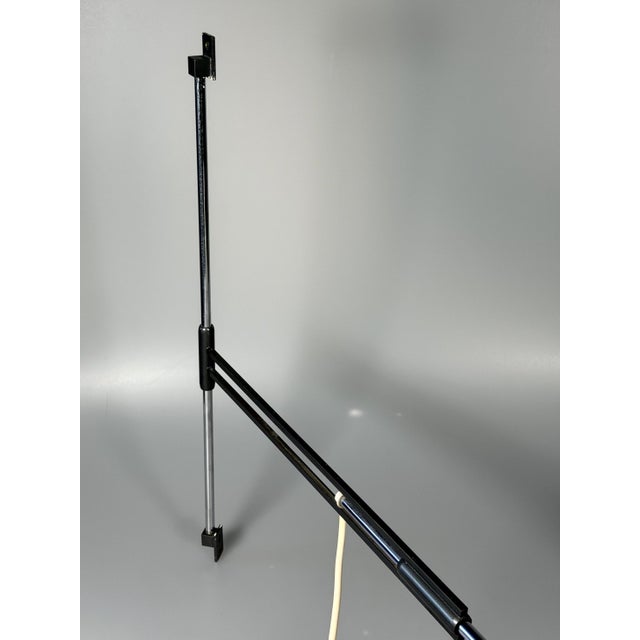 Mid-Century Extendable Wall Lamp in Metal and Chrome, 1960s-1970s For Sale - Image 10 of 18