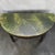 Mid 20th Century Mid-Century Italian Demilune Faux Marble Black & Lacquer Console Table For Sale - Image 5 of 6