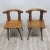 Postmodern Set of Antique Wooden Chairs For Sale - Image 3 of 16