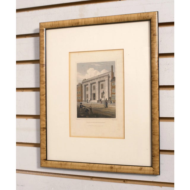 Traditional Vintage Pair Philadelphia Colored Engraving Inc Franklin Institute For Sale - Image 3 of 12
