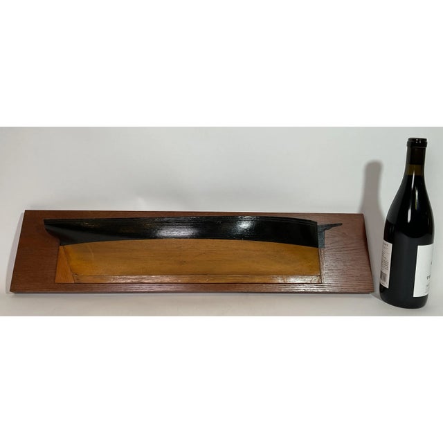 American Half Model of a Sailing Yacht For Sale - Image 3 of 7