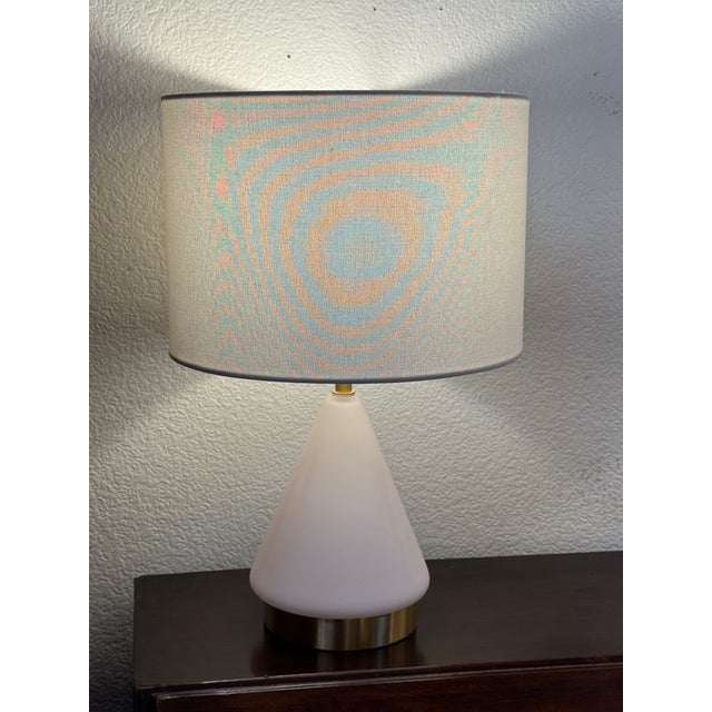 West Elm West Elm Metalized Glass Table Lamps - a Pair For Sale - Image 4 of 12