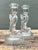 Vintage Dolphin Glass Candlesticks - A Pair For Sale - Image 4 of 12