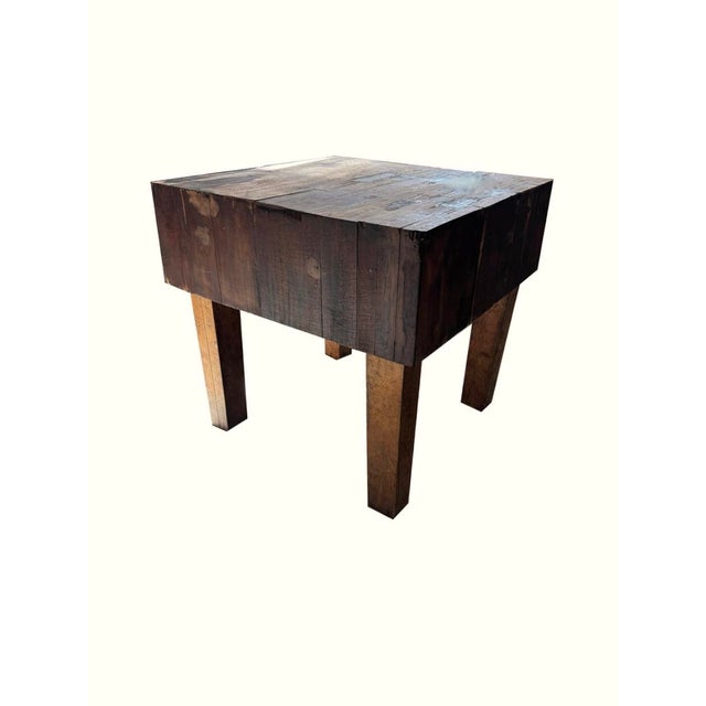 Larger Size John Boos Early 20th Century Butcher Block For Sale - Image 9 of 12
