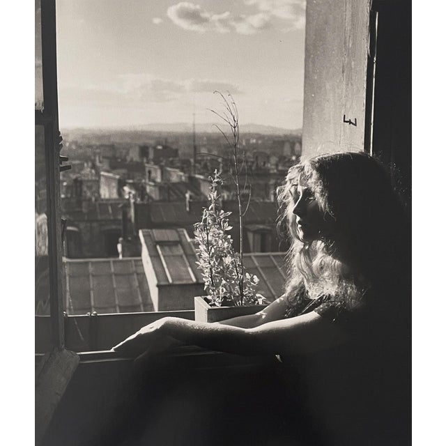 Edouard Boubat, Leila Paris 1948, Silver Gelatin Print For Sale - Image 6 of 6