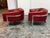 Metropolitan Furniture Jules Heumann for Metropolitan Barrel Leather 1970's Lounge Chairs, Pair For Sale - Image 4 of 12