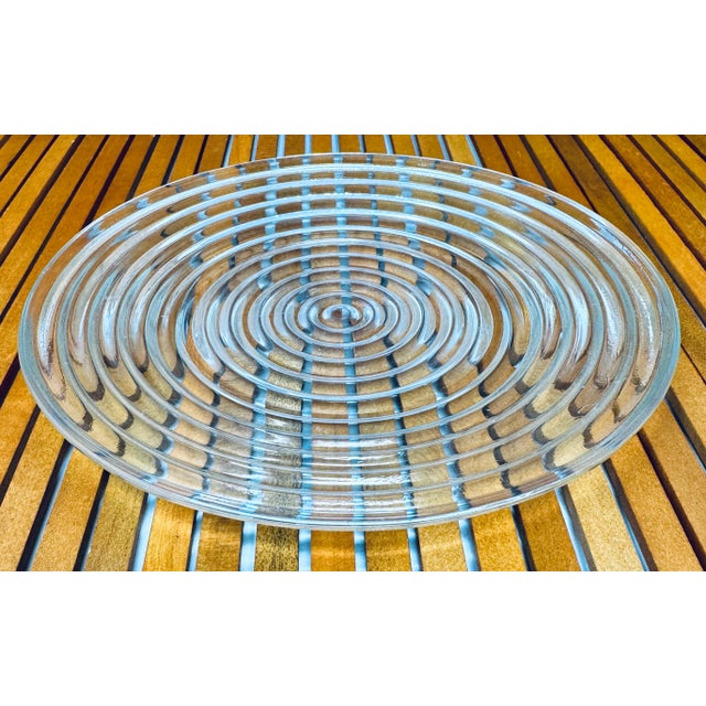 Mid-Century Modern Vintage Park Avenue by Anchor Hocking Bread & Butter Plates a Set of 7 For Sale - Image 3 of 9