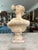 Mid 20th Century “Vintage Neoclassical Diana (Artemis) Bust – 9.5” Goddess Sculpture With Antiqued Patina” Mythology - Classical Roman - European For Sale - Image 5 of 7