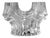 Brutalist Crystal Candleholder by Christer Sjögren, 1960s For Sale