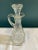 Vintage Cut Glass Starburst Cruet With Stopper For Sale - Image 4 of 6