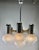 Chrome and Opaline Glass Globes Chandelier from Sciolari For Sale - Image 4 of 17