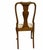 Early 20th Century Pair of Queen Anne Style Burl Walnut Side Chairs With Shell Carved Cabriole Legs For Sale In Atlanta - Image 6 of 7