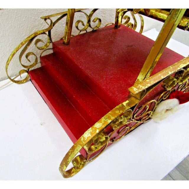 Rare Vintage Large Mark Roberts North Pole Ferris Wheel With Elves For Sale - Image 10 of 11