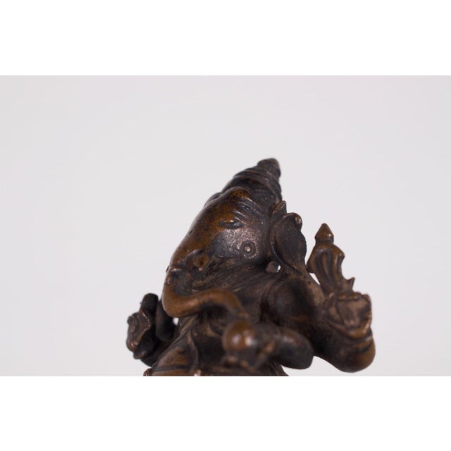 Odishassan Indian Artist, Ganesha, 1600s, Copper For Sale - Image 3 of 8