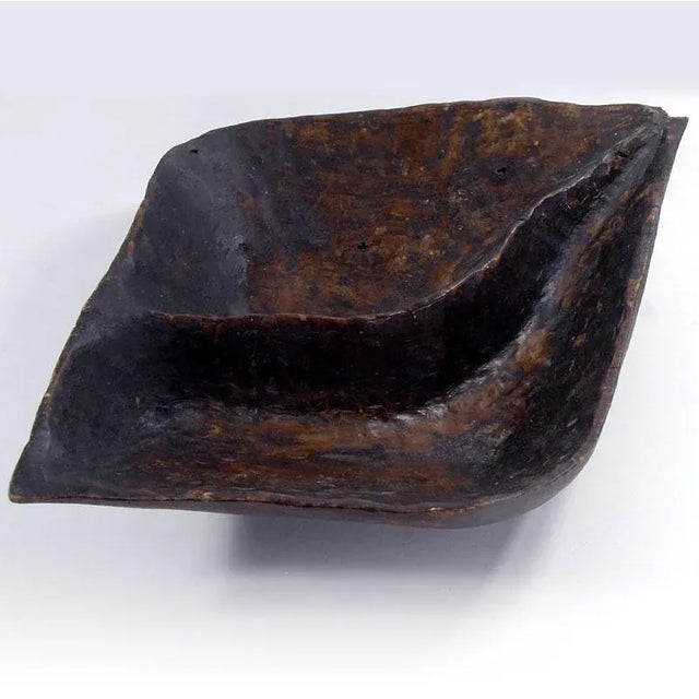 African Tribal Wooden Bowl, 1960s For Sale - Image 6 of 11
