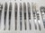 Mid-Century Modernist 38 Piece Stainless Steel Flatware Set in San Moritz for National For Sale - Image 10 of 18