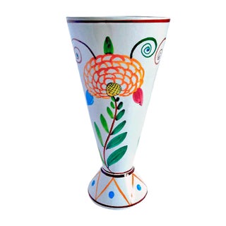 Mid-Century Italian Ceramic Vase from Titano For Sale
