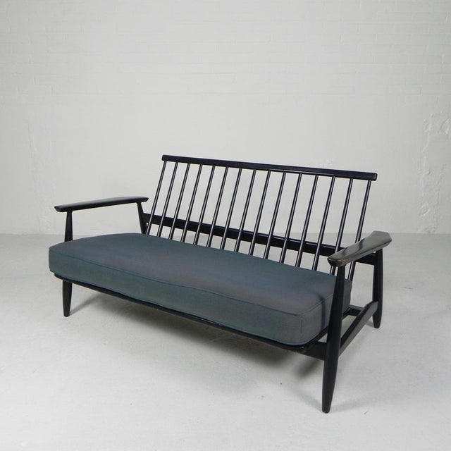 Vintage Bench in the style of Viko Baumritter, 1960s For Sale - Image 10 of 18