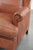 Wing Club Chair in Cowhide Leather For Sale - Image 11 of 14
