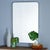 Modern Ryne Silver Mirror For Sale - Image 3 of 5