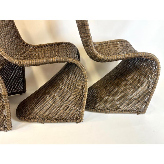 Vintage Vicker S Chairs in the style of Verner Panton, 1990s, Set of 4 For Sale - Image 10 of 14
