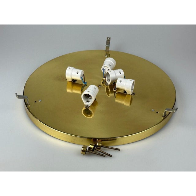 Gold Vintage Ceiling Light from Hillebrand Lighting, 1960s For Sale - Image 8 of 18