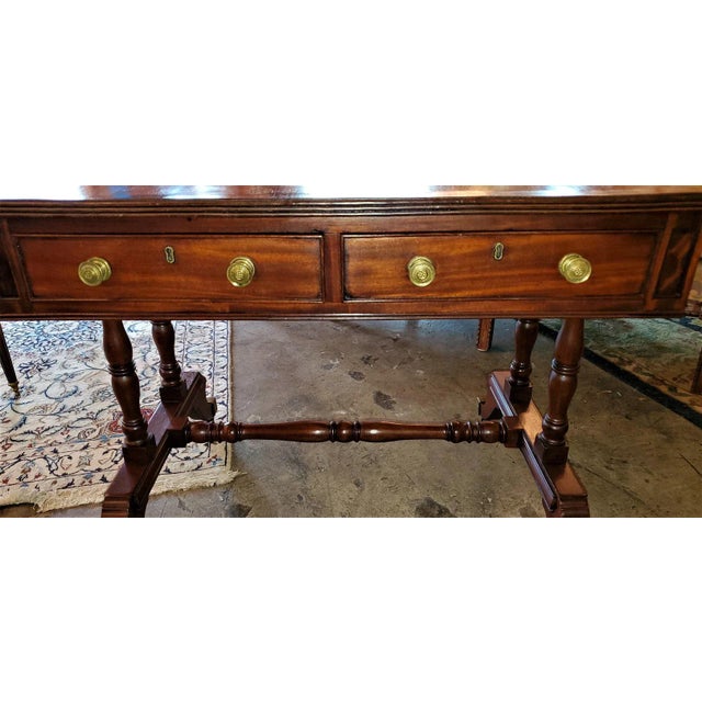 Early 19th Century Early 19th Century English Regency Sofa Table For Sale - Image 5 of 13