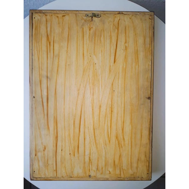 Handmade icon Stained glass Object: Mural made of glass tiles Age: Manufacture 1950s Color/Material:...