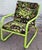 Vintage Garden Chair in Green Tubular Steel, 1980s For Sale - Image 9 of 9
