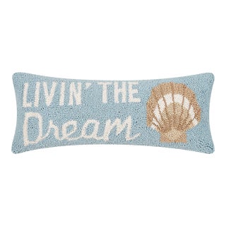 Livin' The Dream Hook Pillow, 20" x 8" For Sale