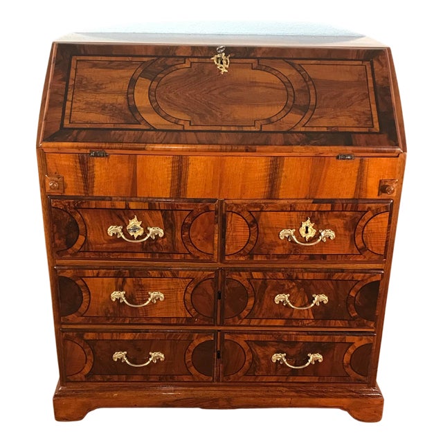 German Baroque Secretary Desk, 1750 For Sale