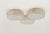 Ice Glass Recessed Lights from Hillebrand, 1970s, Set of 3 For Sale - Image 12 of 13