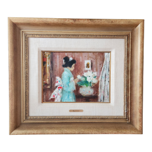 Samuel Edmund Oppenheim Painting of a Geisha