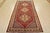 Farmhouse Vintage Qashqai Rug 5'8'' X 10'1'' Red Wool Hand-Knotted Oriental Carpet For Sale - Image 3 of 15