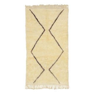 Hand-Knotted Wool Rug by Azele Studio For Sale