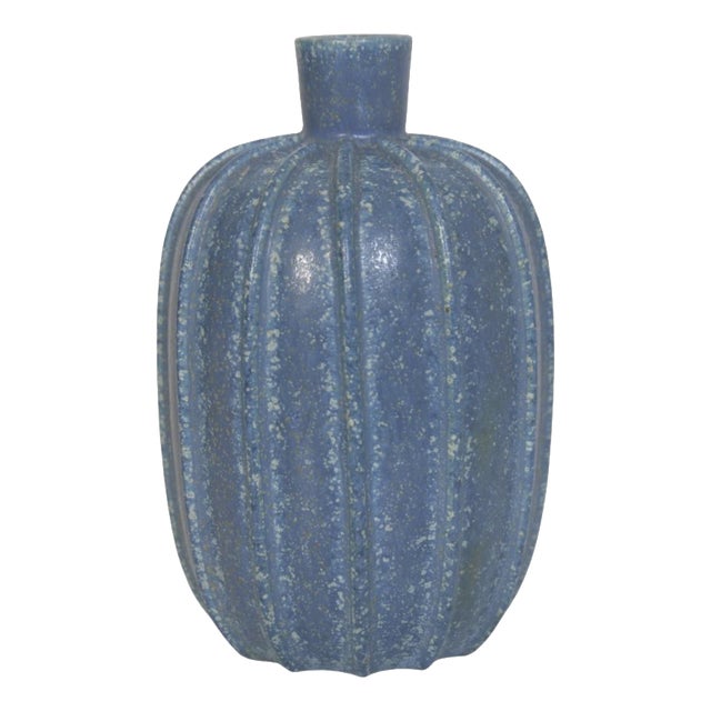 Blue Vase by Arne Bang For Sale