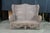 Late 20th Century Victorian Revival Large Woven Wicker Wingback Settee Lounge Bench Loveseat For Sale - Image 4 of 18