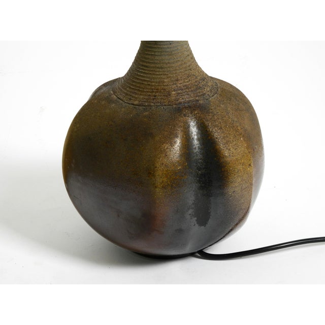 Ceramic Table Lamp with Fabric Shade, 1960s For Sale - Image 18 of 18