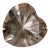 Tiffany Style Faceted Pink Heart Paper Weight For Sale