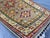 Extra-Long Olive Gold Kazak Wool Runner Rug With Geometric Medallions, 2'7" X 14'9" For Sale - Image 9 of 15