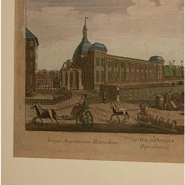 Circa 1775 Vue D'optique, France For Sale - Image 4 of 6