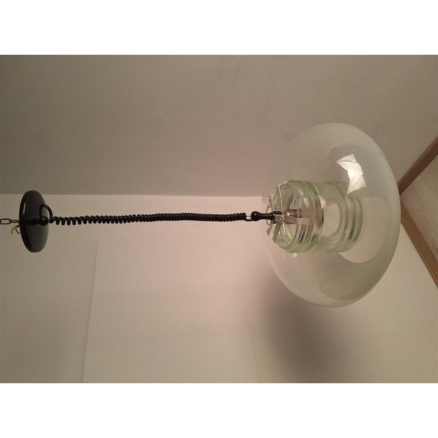 Model 2119 Chandelier with Shaded Glass by Gino Sarfatti for Arteluce, 1960s For Sale - Image 11 of 18
