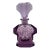 C. 1920s Art Deco Czechoslovakian Amethyst Glass Perfume Bottle For Sale