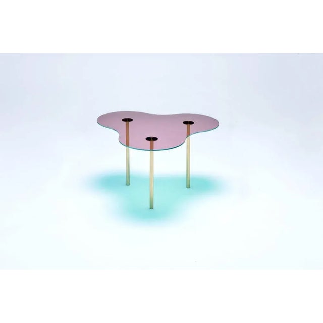 Not Yet Made - Made To Order Glass Coffee Table by Sebastian Scherer, Set of 3 For Sale - Image 5 of 8