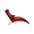 Solo 699 Armchair in Red Leather from Wk Wohnen For Sale - Image 13 of 16