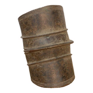 Authentic Konga Bronze Currency Piece For Sale