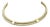 David Yurman Classic Double Cable Wire 14k Yellow Gold Choker Necklace For Sale