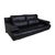 Modern Model 6500 2-Seater Sofa in Black Leather from Rolf Benz For Sale - Image 3 of 14